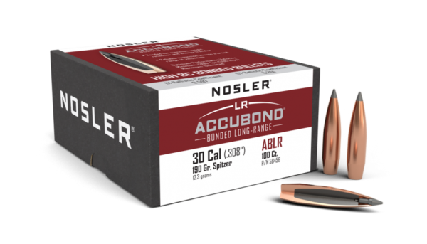 Nosler 30 Caliber 190gr Accubond Long Range (100ct)