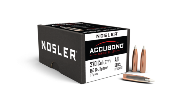 Nosler 270 Caliber 150gr Accubond (50ct)
