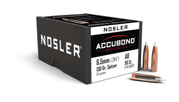 Nosler 6.5mm 130gr Accubond (50ct)