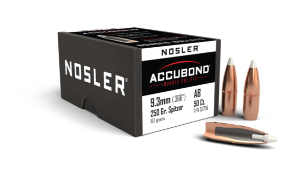 Nosler 9.3mm 250gr Accubond (50ct)