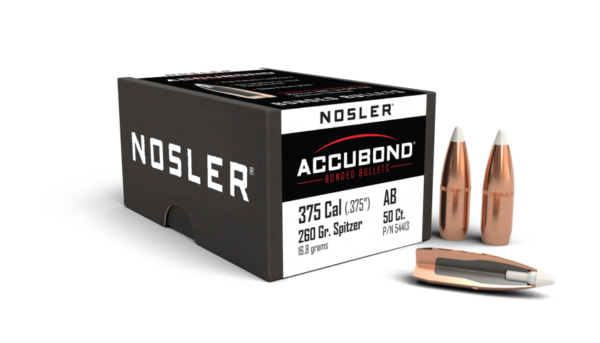 Nosler 375 Caliber 260gr Accubond (50ct)