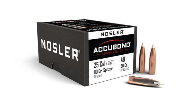 Nosler 25 Caliber 110gr Accubond (50ct)
