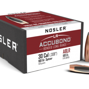 Nosler 30 Caliber 168gr Accubond Long Range (100ct)