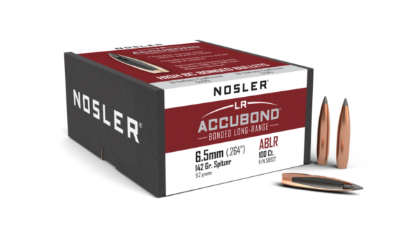Nosler 6.5mm 142gr Accubond Long Range (100ct)