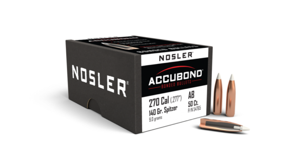 Nosler 270 Caliber 140gr Accubond (50ct)