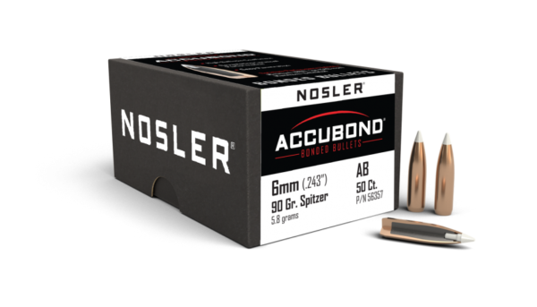 Nosler 6mm 90gr Accubond (50ct)
