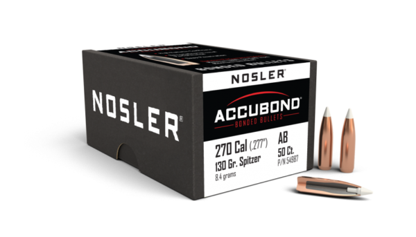 Nosler 270 Caliber 130gr Accubond (50ct)