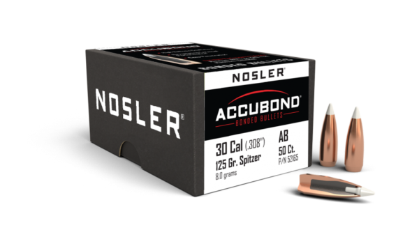 Nosler 30 Caliber 125gr Accubond (50ct)