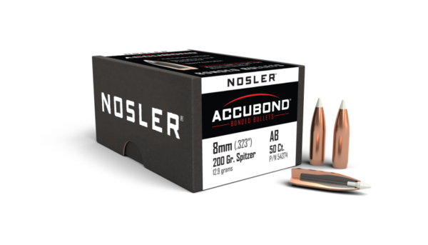 Nosler 8mm 200gr Accubond (50ct)