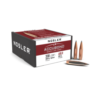 Nosler 338 Caliber 300gr Accubond Long Range (100ct)