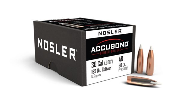 Nosler 30 Caliber 165gr Accubond (50ct)