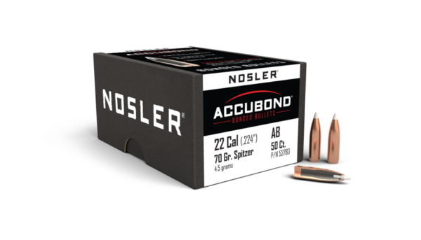 Nosler 22 Caliber 70gr Accubond SP (50ct)