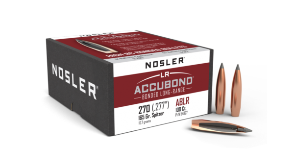 Nosler 270 Caliber 165gr Accubond Long Range (100ct)